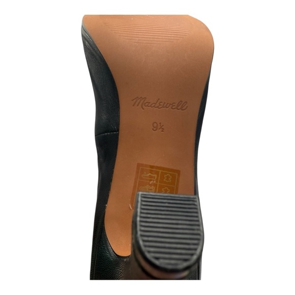 Madewell The Janet Pump in True Black Heel Stilettos Size 9.5 Career NN061 NEW - Picture 14 of 14